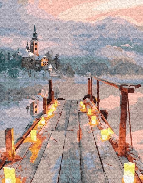 Картина за номерами Романтична пристань BookOpt 