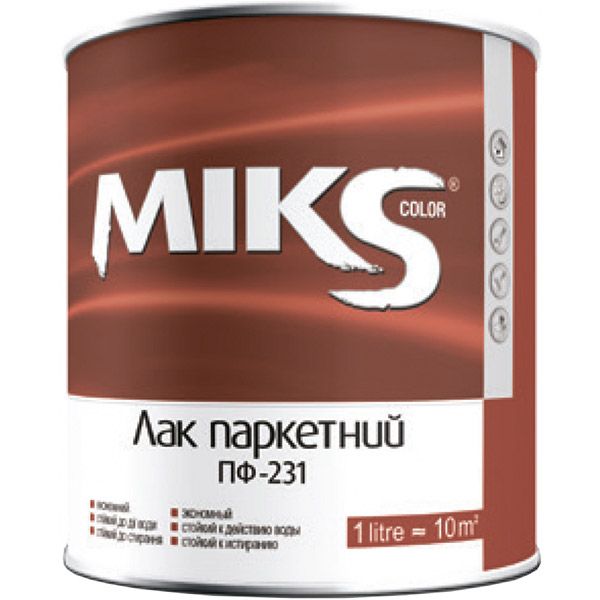 Лак Мікс Колор ПФ-231 2.3 кг