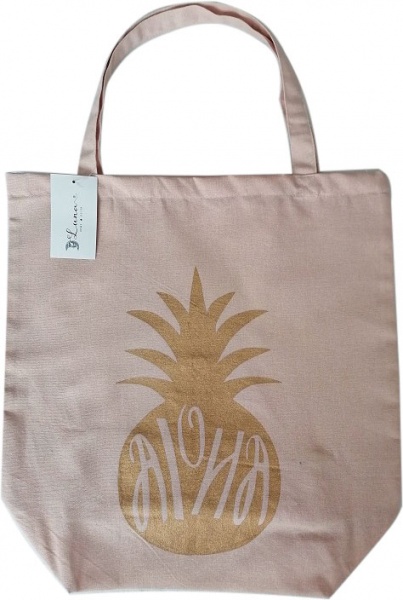 Сумка-шопер Luna Aloha 41x39x13 см рожевий 