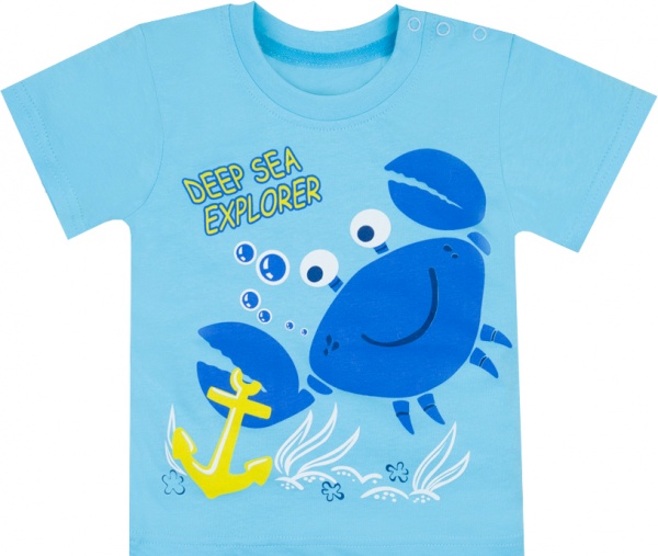 Футболка для хлопчиків для хлопчиків GABBI FT-21-4-2/1 р.98 бірюзовий 12609 