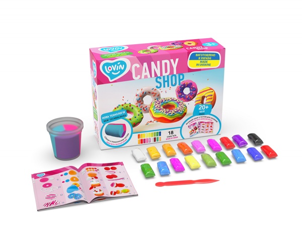 Набор теста для лепки Lovin Candy Shop 41192