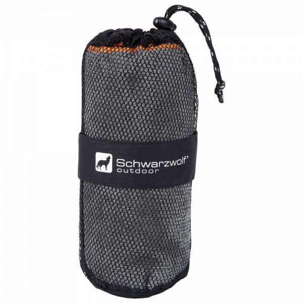 Рушник спортивний з мікрофібри CITAS 60x120 см сірий Schwarzwolf 