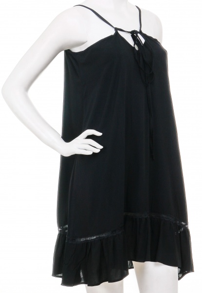 Сорочка Relax на бретелях Relax р.M чорний