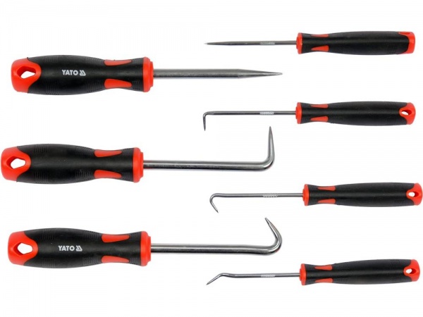 Набор крючков 7 шт. YATO YT-08425