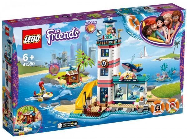 Конструктор LEGO Friends Рятувальний центр на маяку 41380