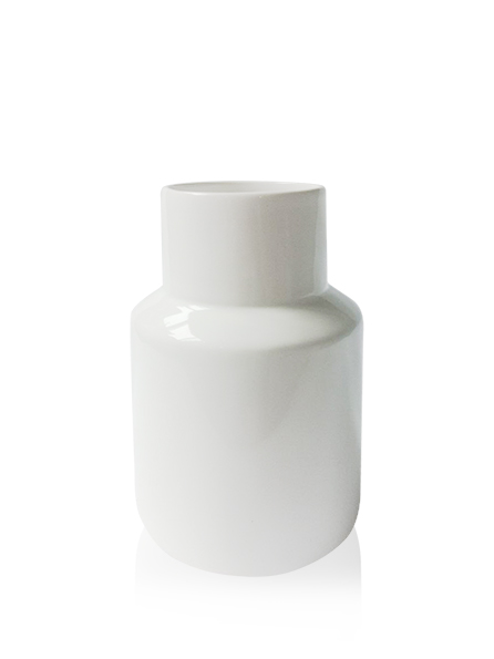 Ваза керамічна Eterna 4002-22 22 см біла 