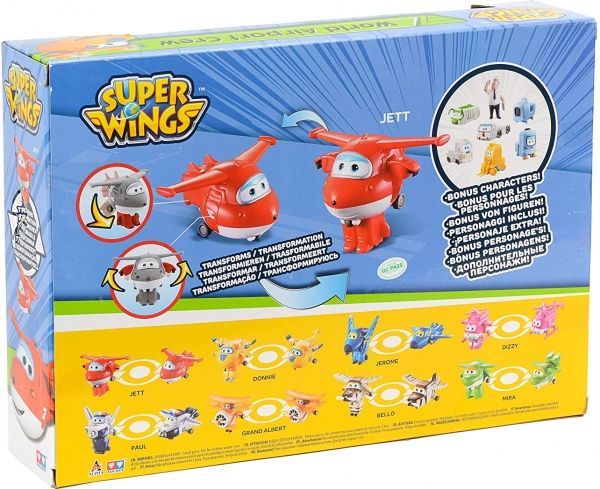 Игровой набор Super Wings World Airport Crew YW710640