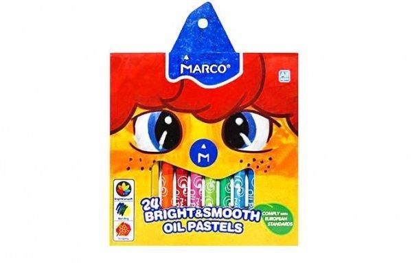 Набір олійної пастелі Bright&Smooth 1100OP-24CB Marco 24 шт.