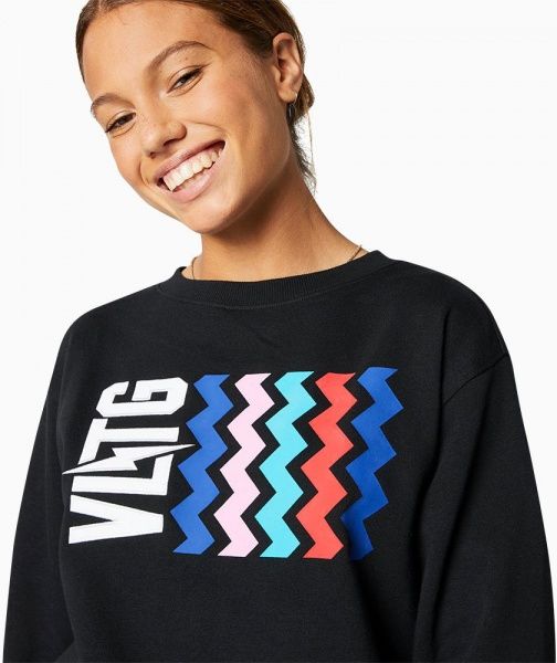 Джемпер Converse Voltage Crew 10018394-001 р. S черный