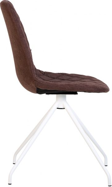 Стул обеденный Nowy Styl Liya Sn White (Box-1) Soro-28 белый/коричневый