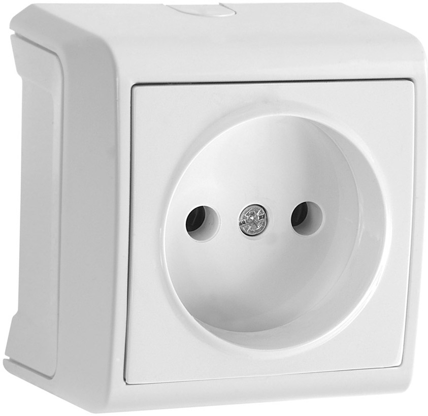 Розетка Viko Vera без шторок білий