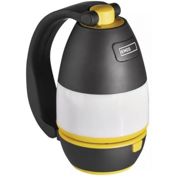 Ліхтар для кемпінгу Emos 2W 215 Lm P4008 жовто-чорний