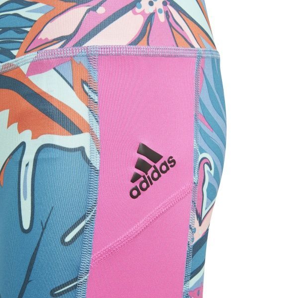 Лосины Adidas G A.R.AOP TIGHT GN7044 134 белый
