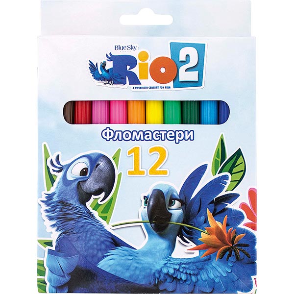 Фломастеры Rio RI00131 12 шт