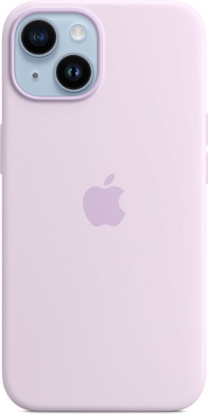 Чохол Apple Silicone Case with MagSafe для iPhone 14 lilac (MPRY3ZM/A)