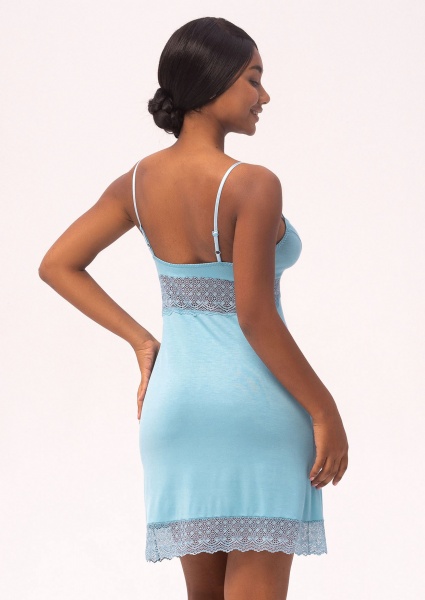 Ночная рубашка Roksana Josephine №1337/60415 р.XL голубой