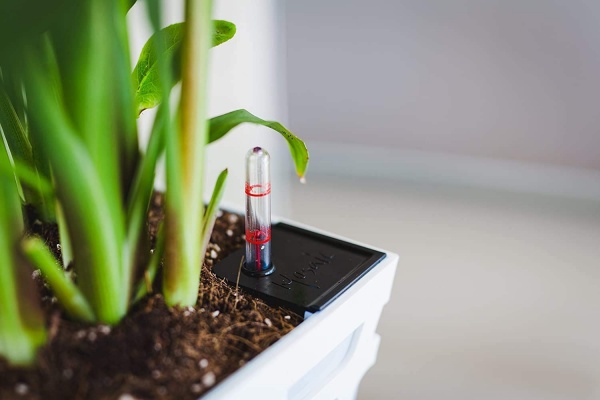 Вазон пластиковий Idel Quadro 17 см квадратний 4,3 л фісташковий (740040) 