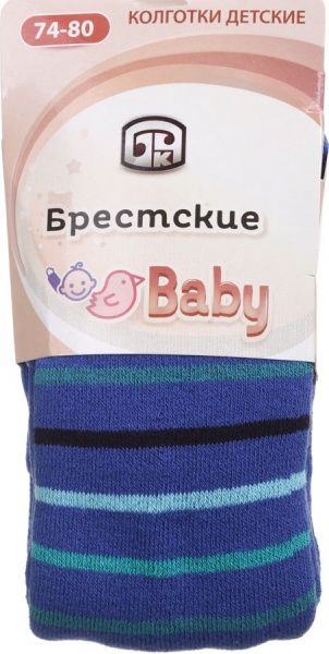 Колготки детские БЧК 552 р.74-80 лазурный 