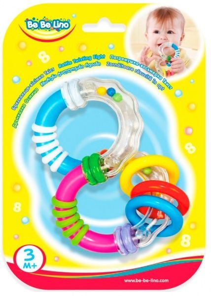 Погремушка Bebelino восьмерка Твист