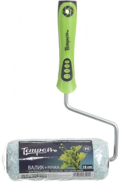 Валик Tempo PRO зеленый EU 48x180 мм E0112-644818
