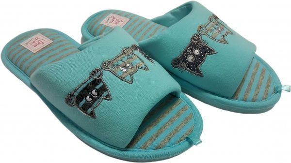 Капці домашні Gemelli Тріо 2 р. 36 блакитний 