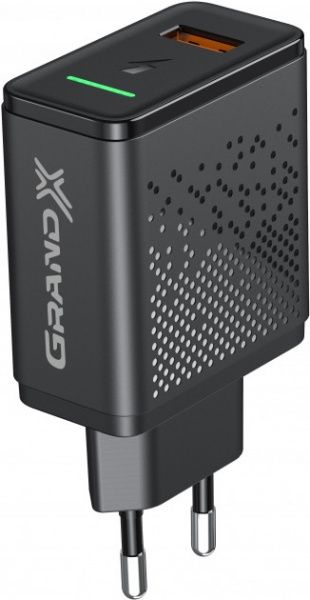 Зарядний пристрій Grand-X Fast Charge 3-в-1 Quick Charge 3.0, FCP, AFC 18 Вт CH-650