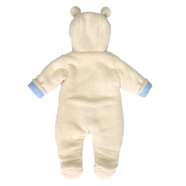 Комбінезон для хлопчиків Lucky tots бежевий із блакитним р.62 1508.2 