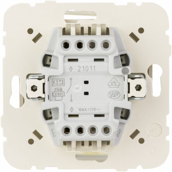 Выключатель одноклавишный Efapel Logus без подсветки 10 А 250В IP20 кремовый