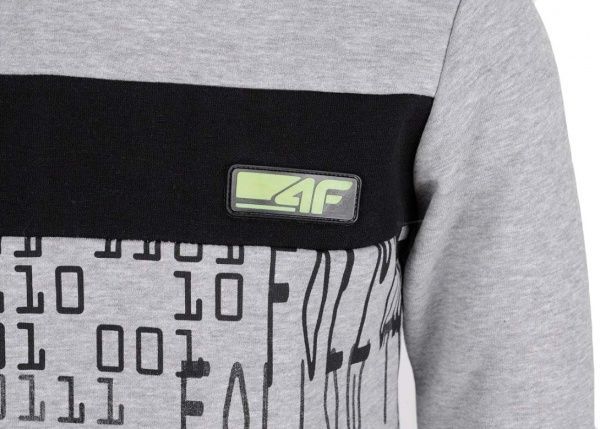 Джемпер 4F HJZ20-JBLM007-27M р. 140 серый