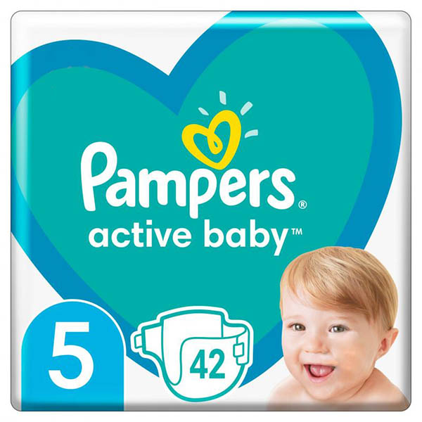 Подгузники Pampers Active Baby 5 11-16 кг 42 шт.