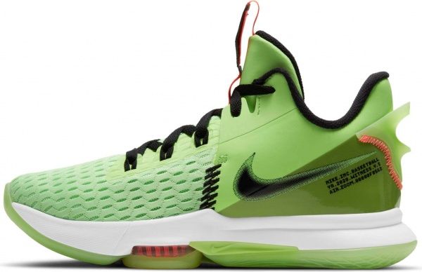 Кроссовки Nike LeBron Witness 5 CQ9380-300 р.US 10 зеленый