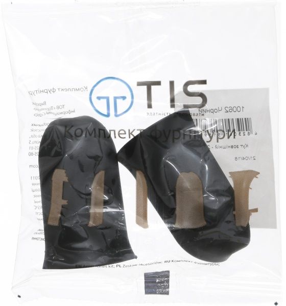 Комплект уголков наружных TIS черный 