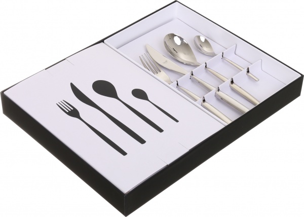 Набір столових приб. 24 пр. на 6 персон STIRIA в подарунковій коробці, MEPRA