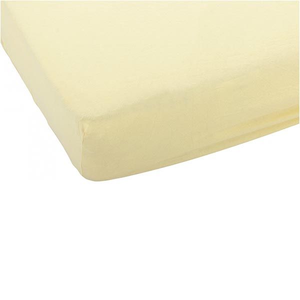 Простыня Songer und Sohne желтая 160x200 см