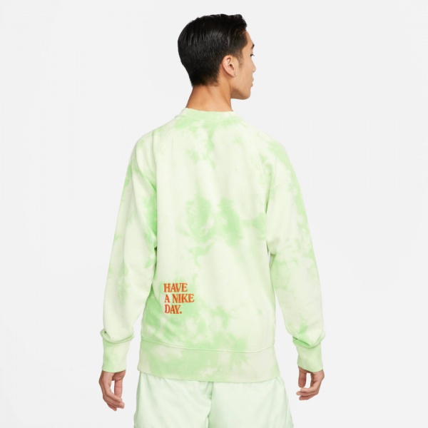 Світшот Nike M NSW HBR-S FT CREW DM5010-332 р. M зелений