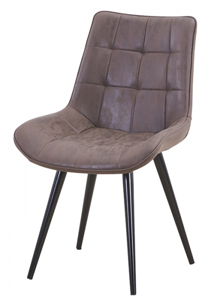 Стул Купер DC-83020 шоколадный / черный