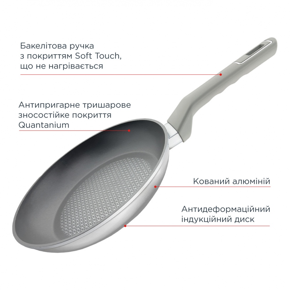 Сковорода Vinzer Platinum Induction Line 50463