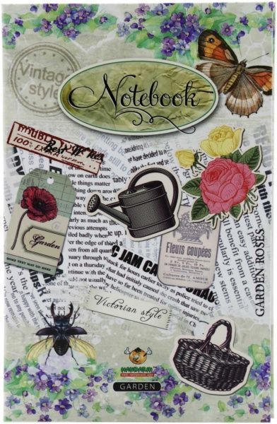 Блокнот Vintage А6 120 л Mandarin