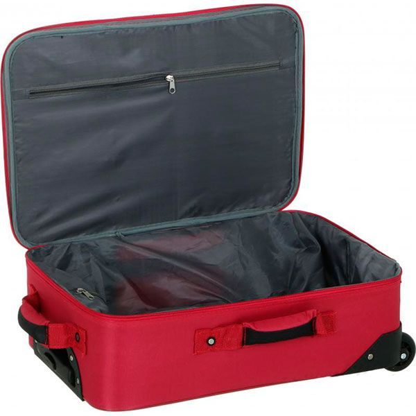 Чемодан Underprice 1020NC красный 35x17x51 см