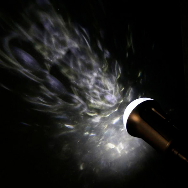 Гирлянда-проектор LED Крапинка 3 лампы 5-8 м белая