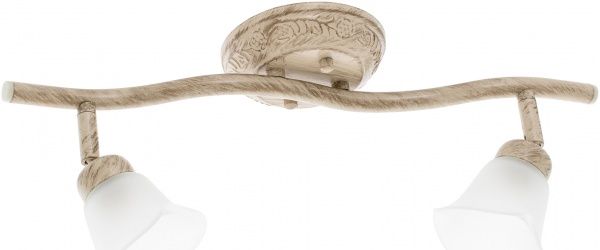 Бра Інтерклас НББ 01-2хХХ-083 2x40 Вт G9 бежевий 5342D 