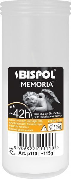 Запаска для лампади парафінова Memoria p110 Bispol