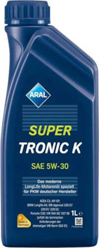 Моторне мастило ARAL SuperTronic K 5W-30 1 л (P018F0E)