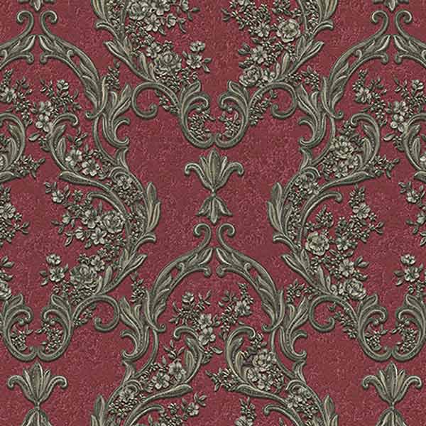 Обои виниловые горячего тиснения Vinil Ванесса декор VIP6-0898 1,06x10,05 м 