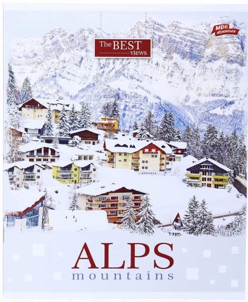 Тетрадь школьная 18 листов в клеточку в ассортименте Мечты сбываются