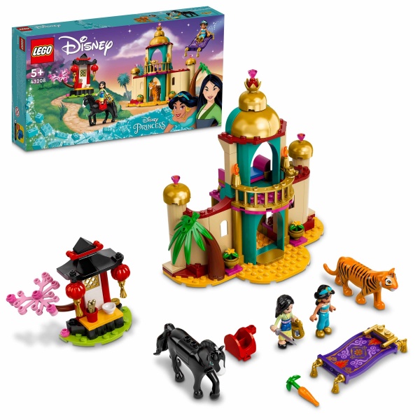 Конструктор LEGO ǀ Disney Princess Пригоди Жасмин та Мулан 43208
