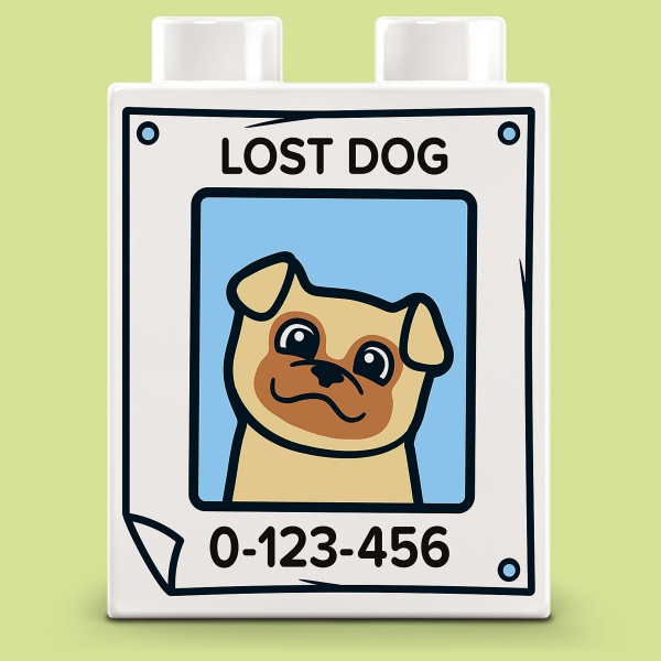 Конструктор LEGO DUPLO Поліцейський мотоцикл 10967