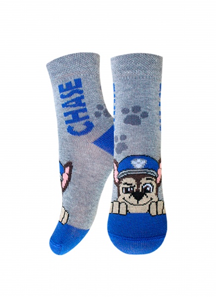 Носки унисекс Conte-Kids 3072 Paw Patrol (рисунок) 648 р.15-16 серый меланж 