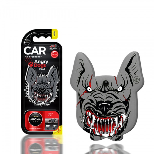 Ароматизатор на дефлектор Aroma Car ANGRY DOGS 831846 New Car