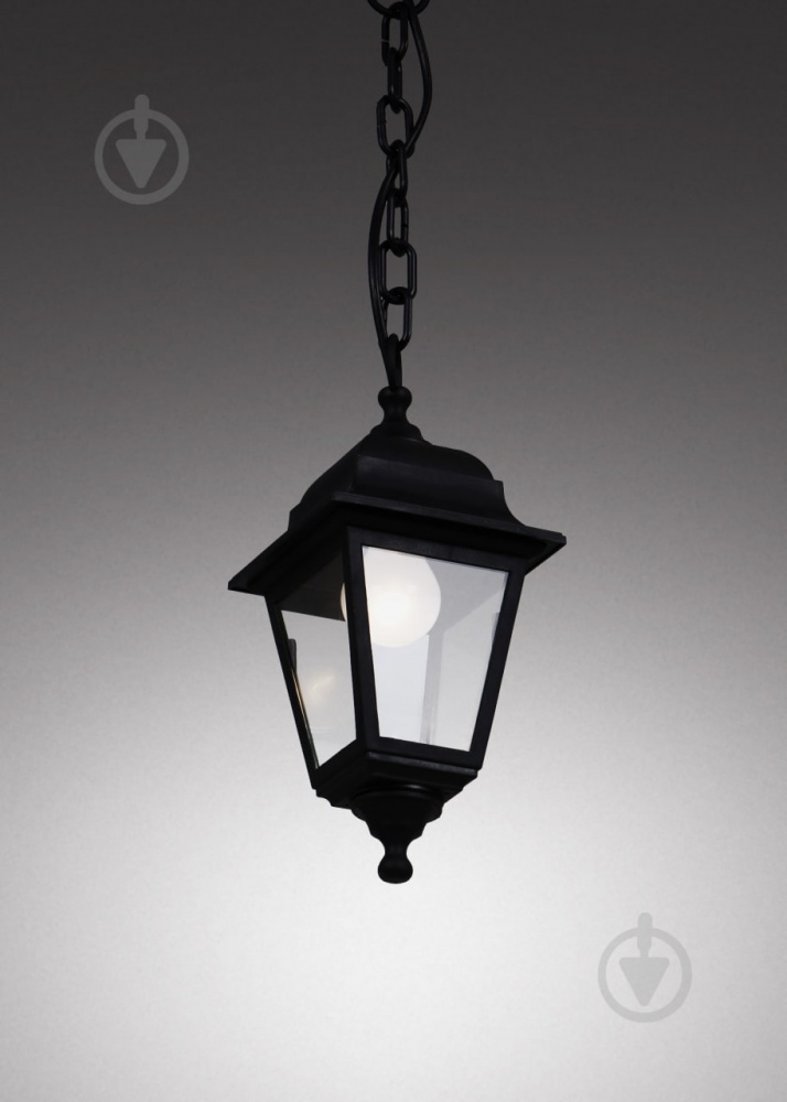 Світильник вуличний декоративний Expert Light Кантрі E27 IP44 антична латунь GAR-0327-TEП